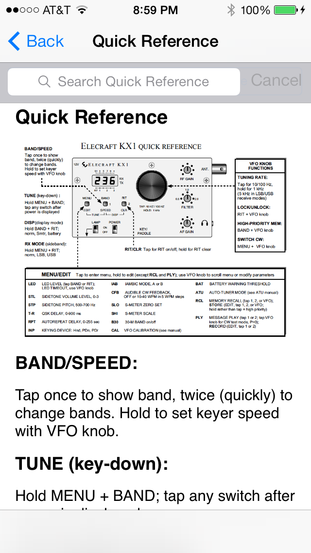 Quick Reference